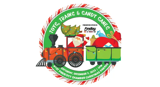 41st Annual Prescott Chamber Christmas Parade - Toys 'Trains and Candy Canes'