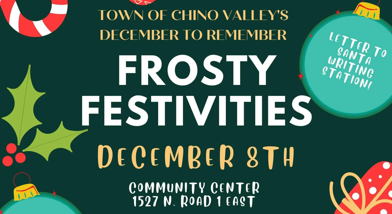 December to Remember Frosty Festivities