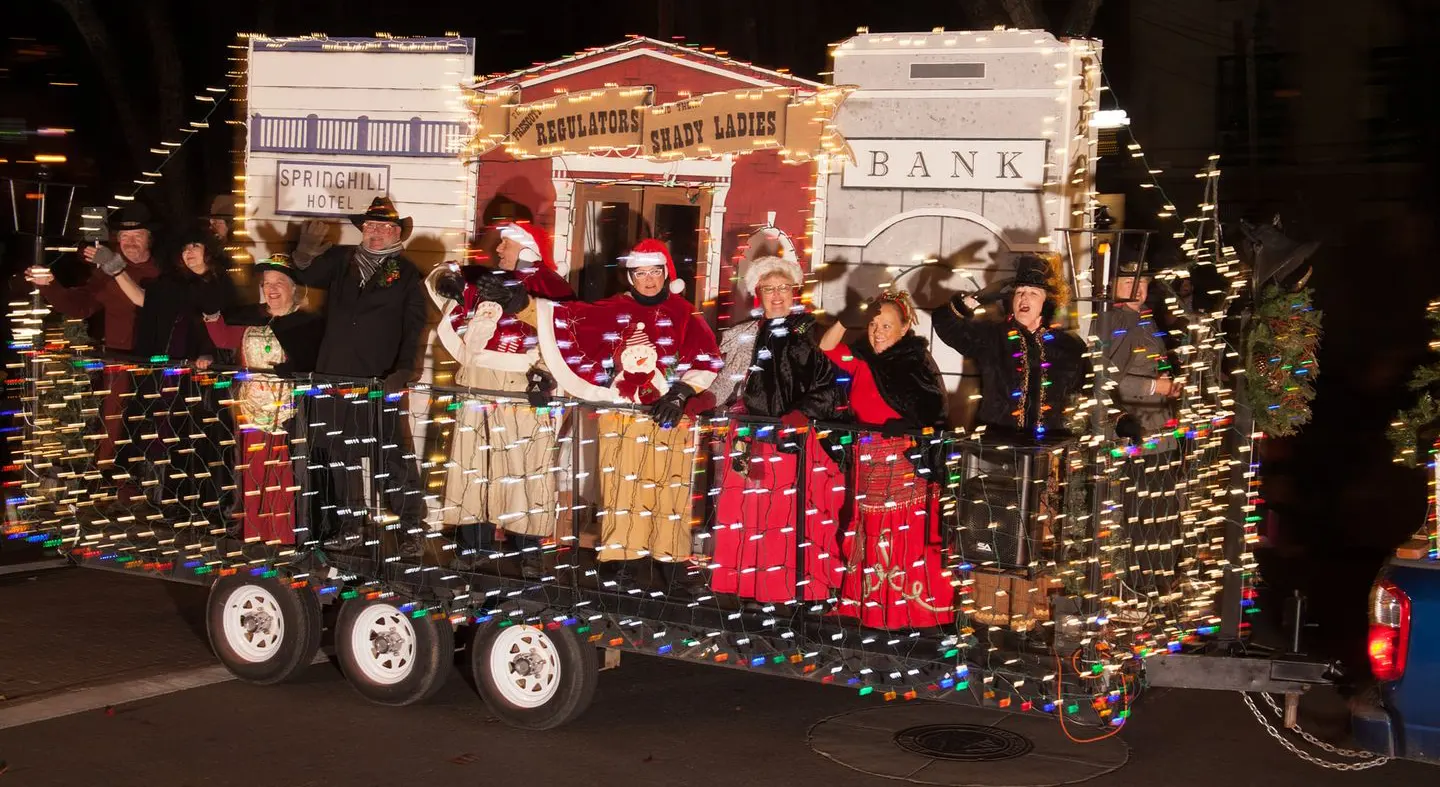 Prescott's Holiday Light Parade & Bonfire Festival