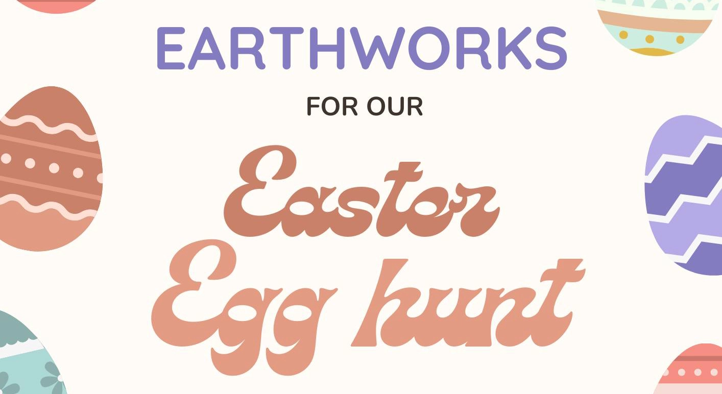 Hop on Over to Earthworks for our Easter Egg Hunt