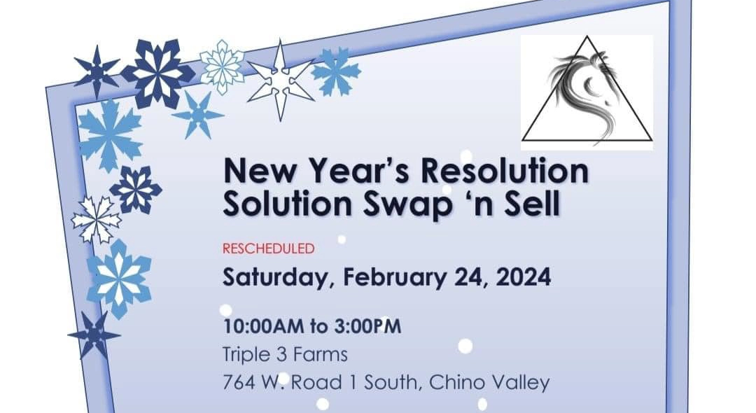 New Year's Resolution Solution Swap 'n Sell