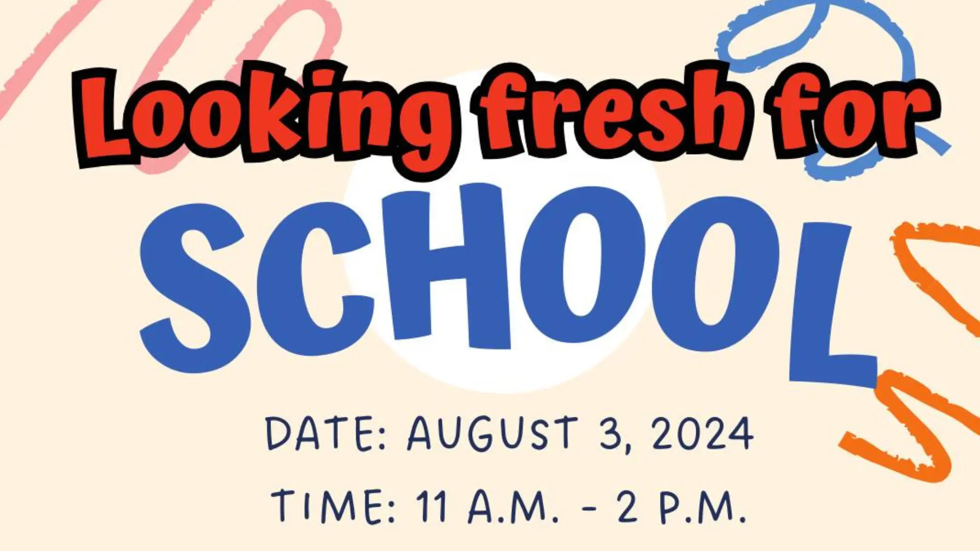 Chino Valley Back to School Event at El Paraiso