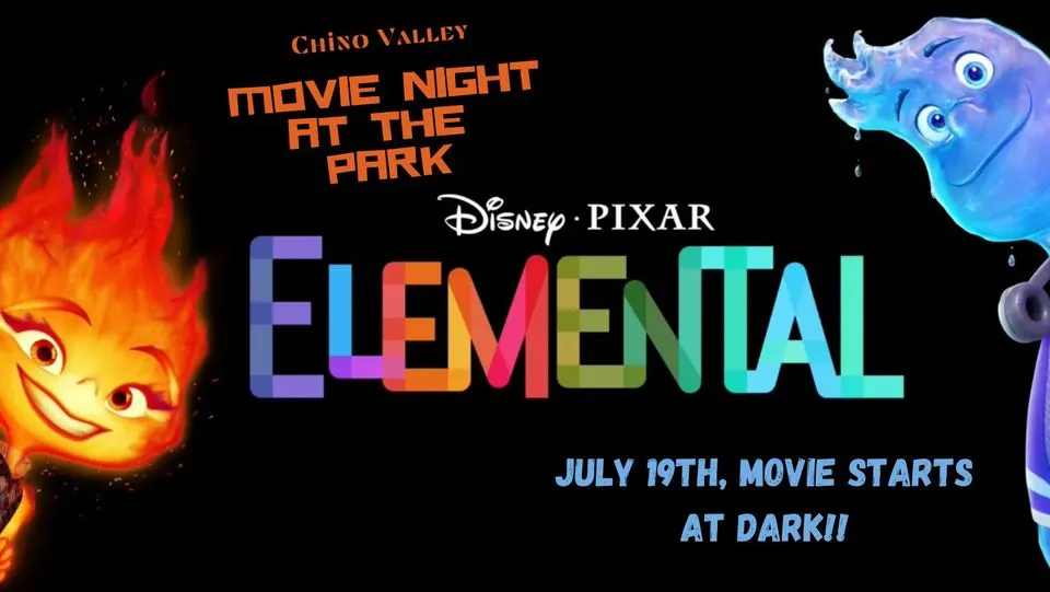 Chino Valley Movie in Park Elemental