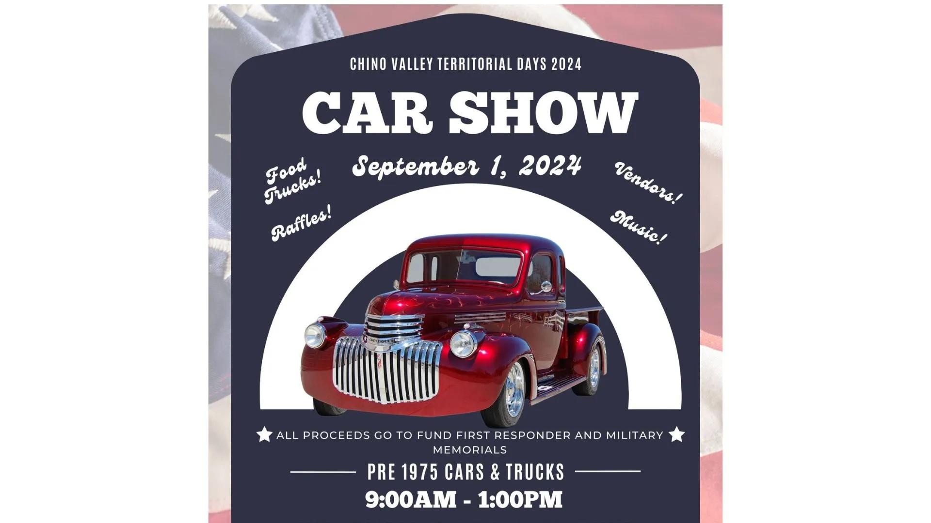 Chino Valley Territorial Days Car Show