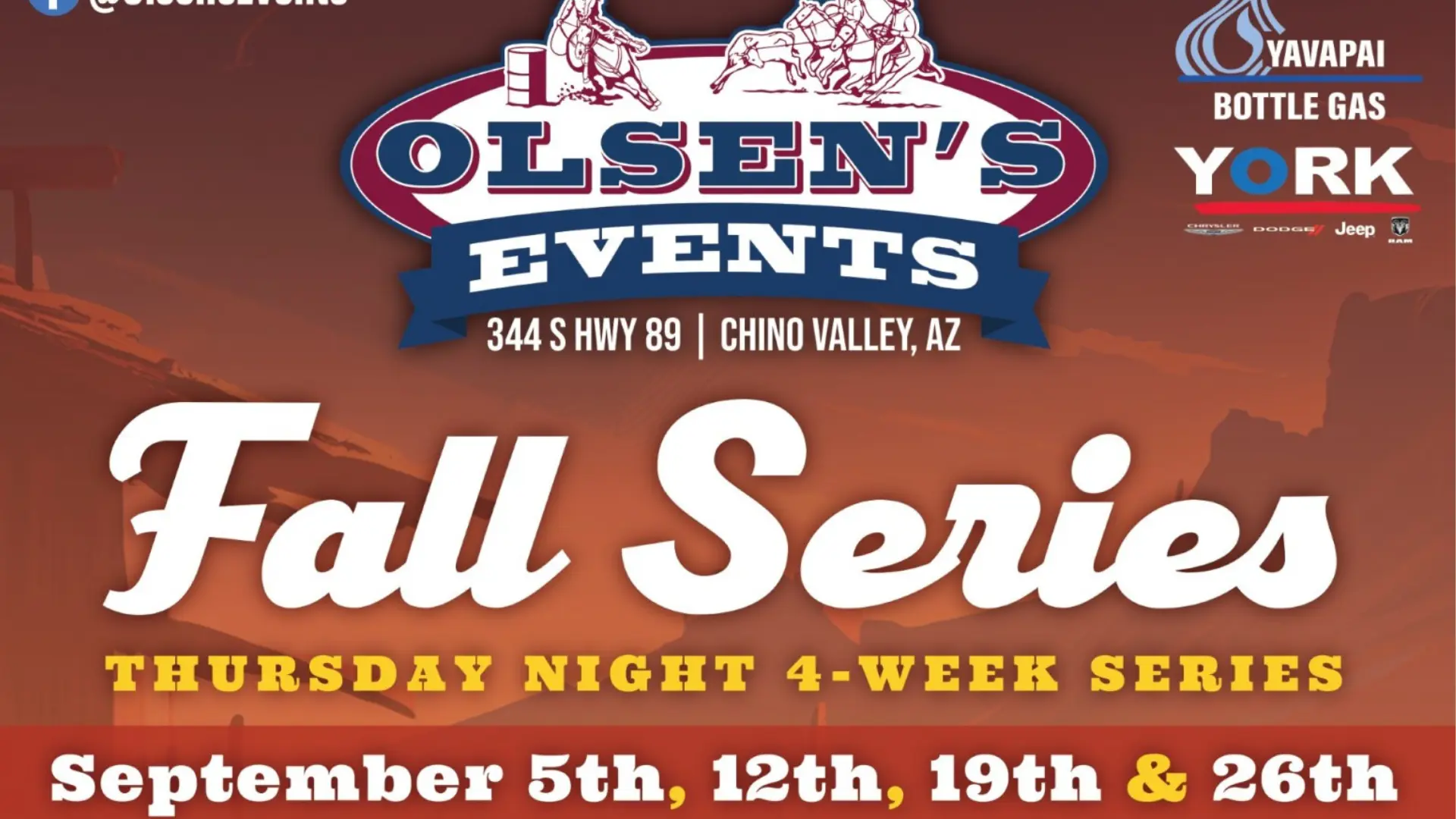 Chino Valley Olsen Events Fall Series