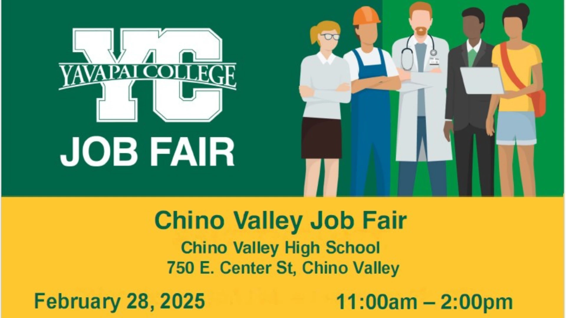 Yavapai College Chino Valley Job Fair