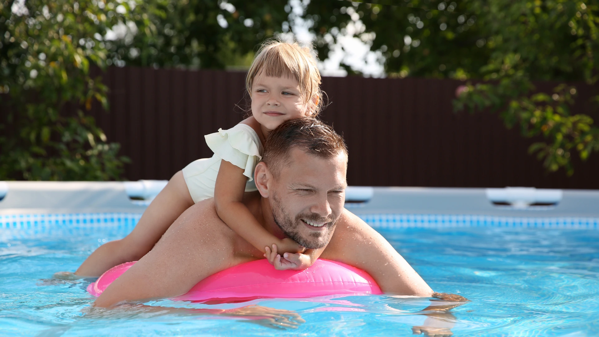 Daddy Daughter Pool Party
